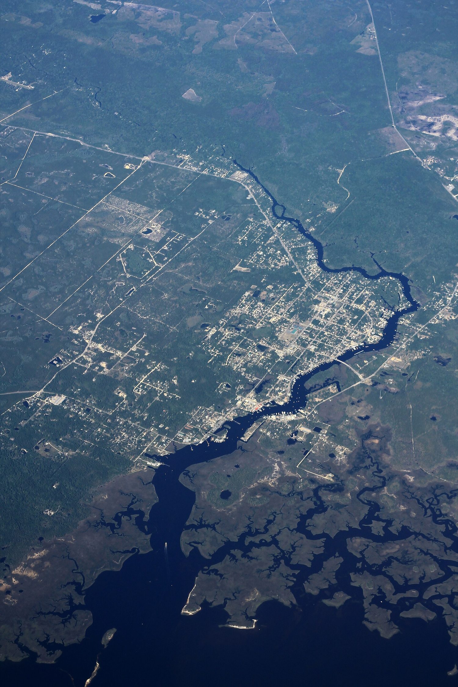 Steinhatchee Florida Aerial